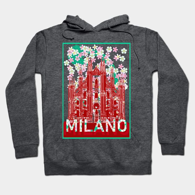 SPRING IN MILANO Hoodie by joancaronil